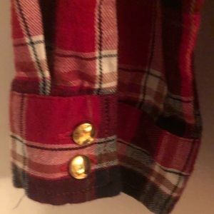 Liberty Love Tops - Red white and blue flannel Liberty Love Tops - Red white and blue flannel